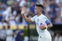 Lautaro Martinez dell'Inter