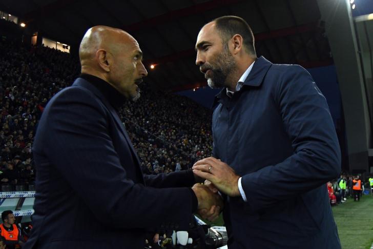 Luciano Spalletti e Igor Tudor